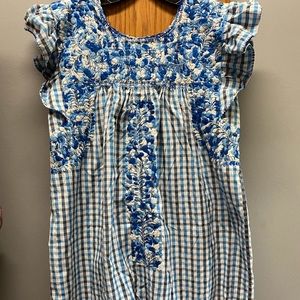 Mexican style peasant dress